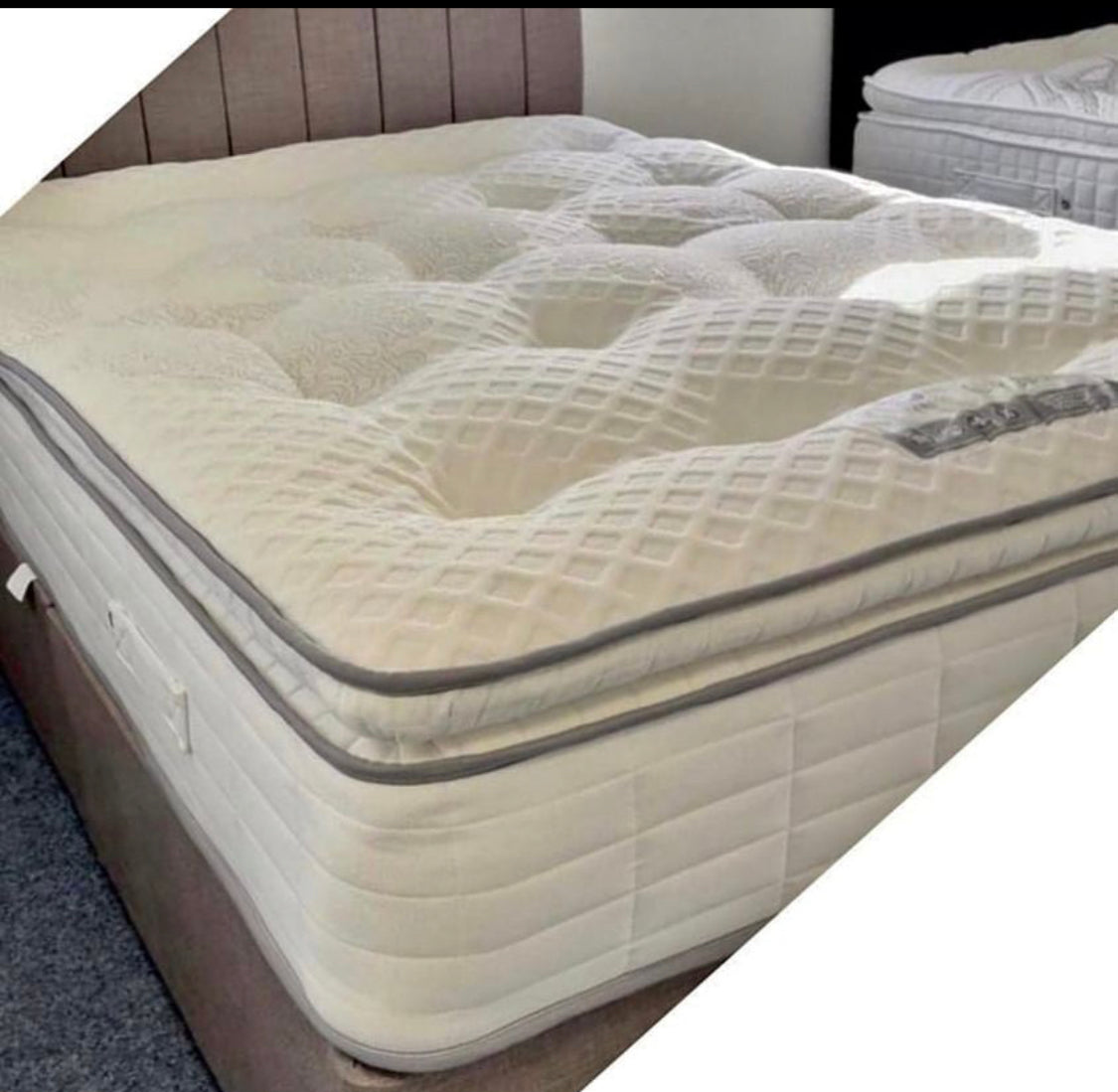 Mirage 4ft 6 3000 pocket pillow top mattress